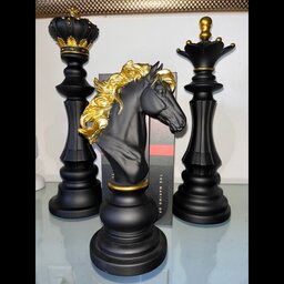 مجسمه مهره شطرنج مجموعه سه عددی