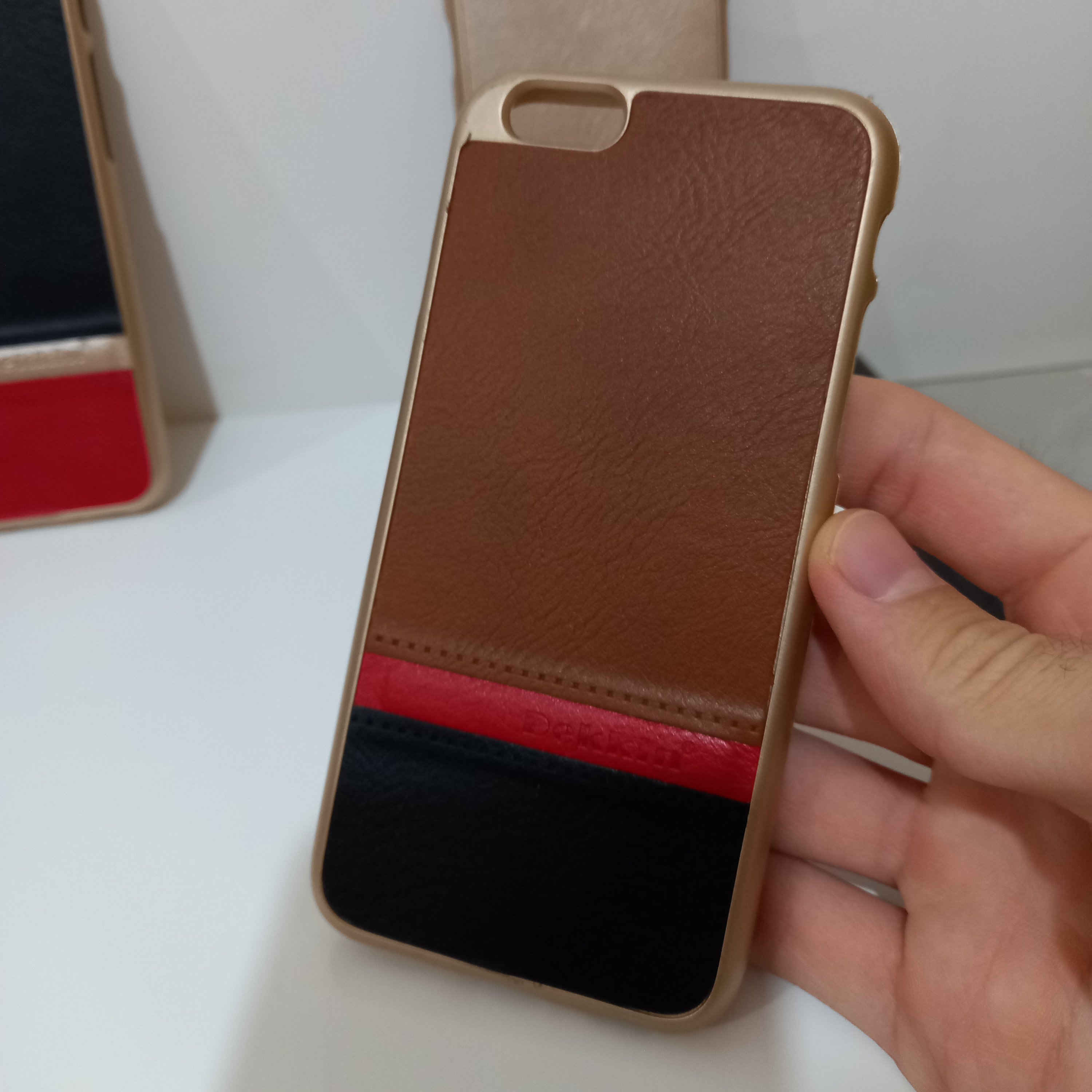 کاور  چرم DEKKIN مناسب برای گوشی موبایل اپل iPhone 6 - 6S (ارسال رایگان)