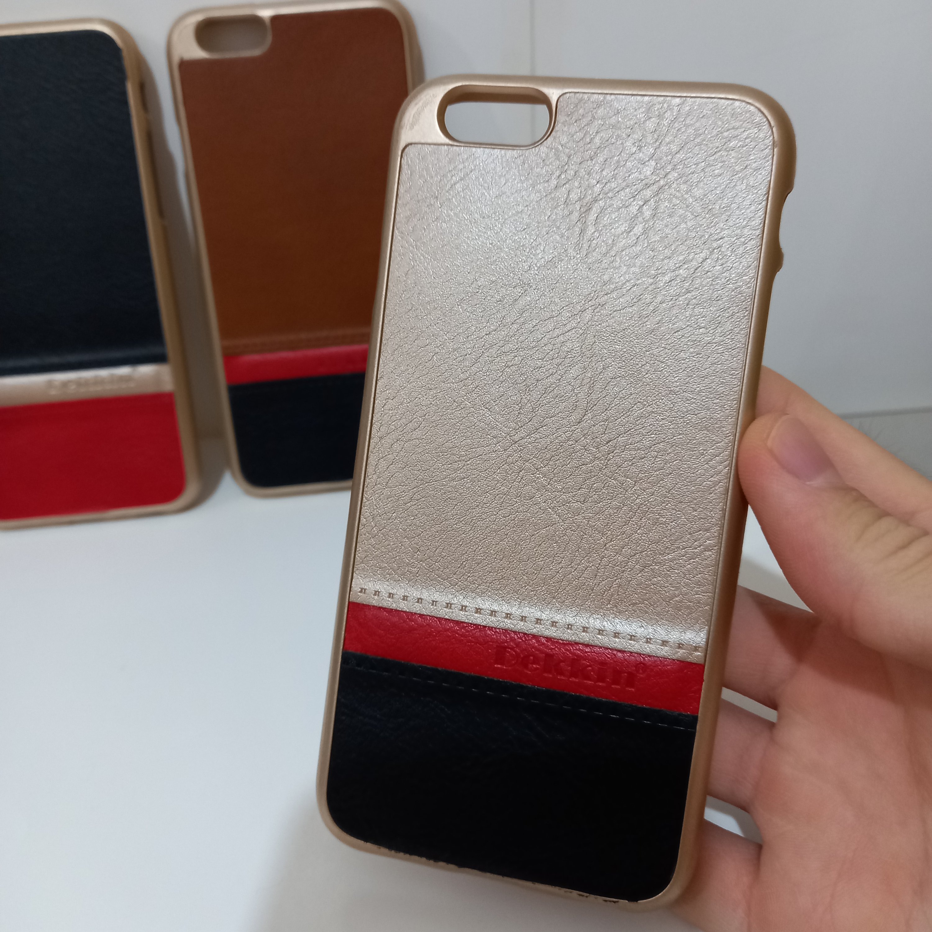 کاور  چرم DEKKIN مناسب برای گوشی موبایل اپل iPhone 6 - 6S (ارسال رایگان)