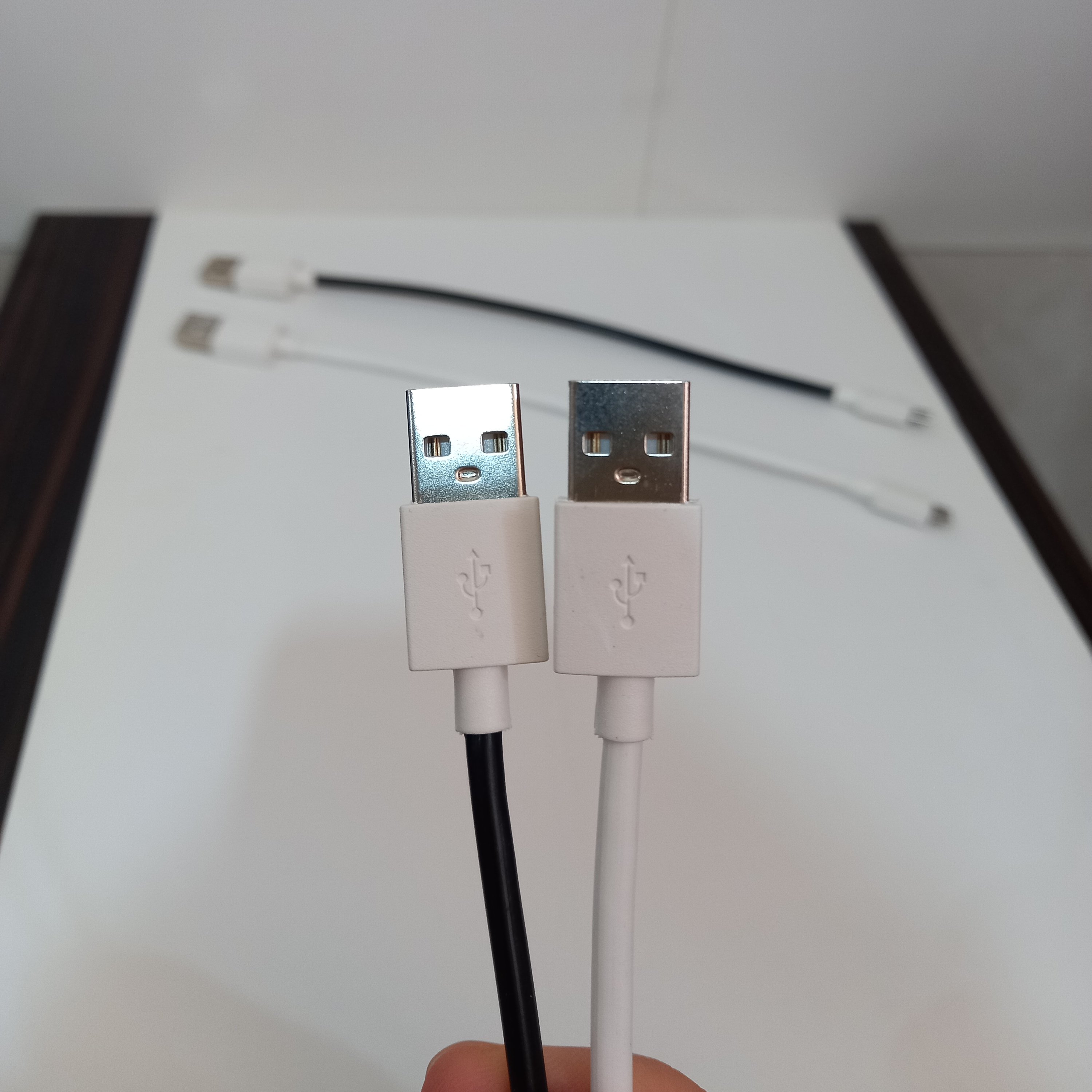 کابل شارژ USB به MicroUSB به طول 20 سانتی متر (ارسال رایگان)