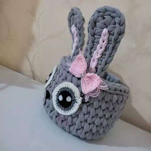 🐰سبد تریکو نظم دهنده مدل خرگوش🐰