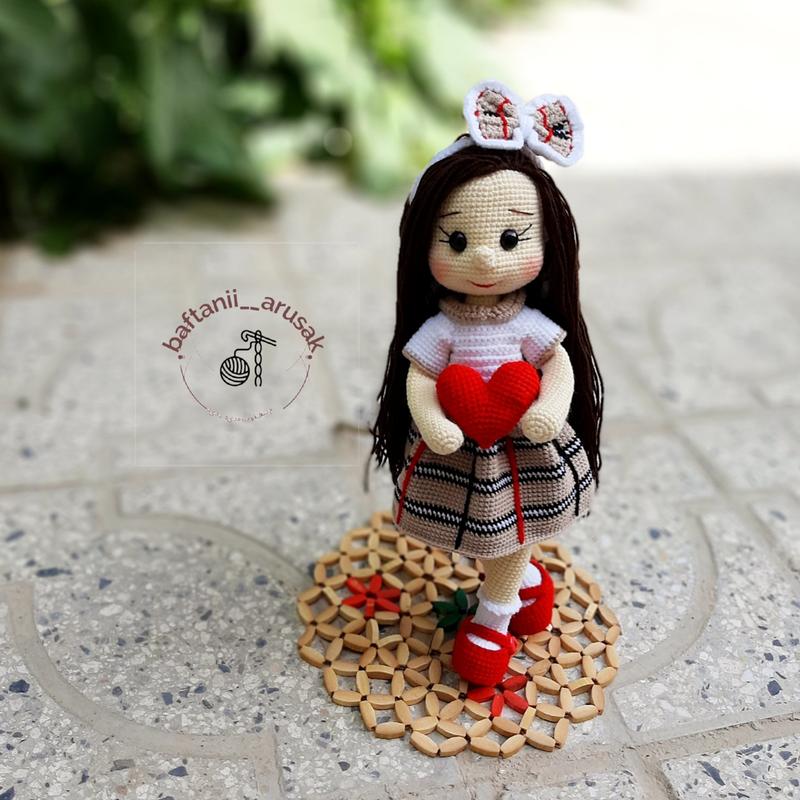 عروسک ژورنالی آلما.هدیه ای خاص و منحصر به فرد برای دخترها. دکوری اتاق خواب عروس و جهیزیه