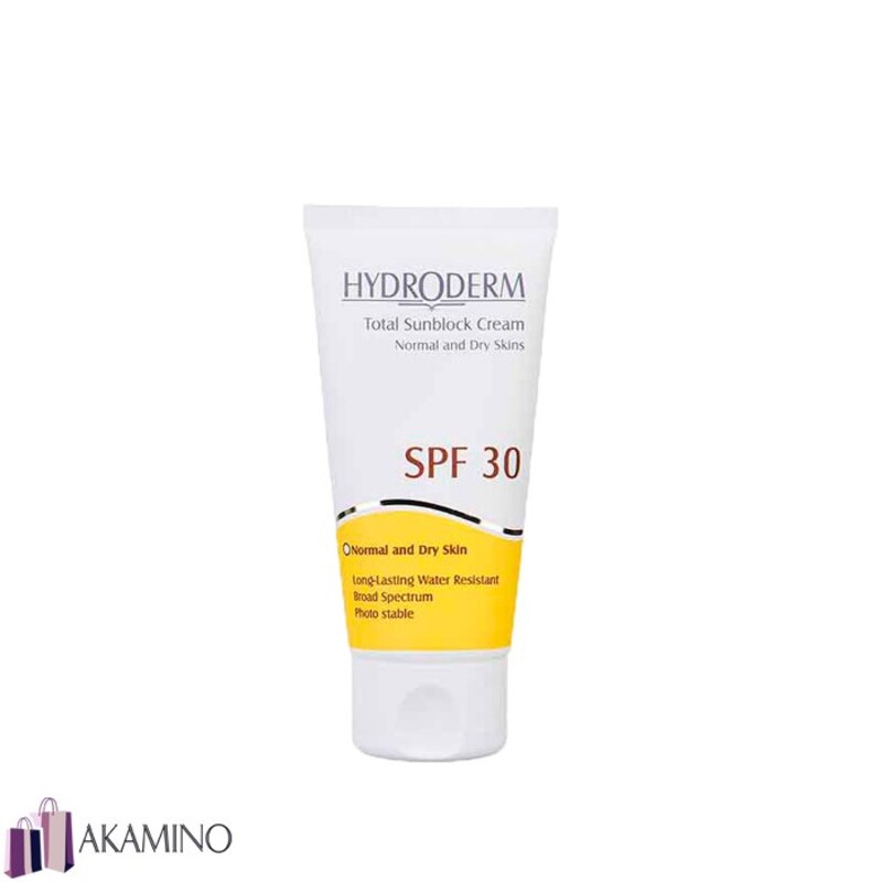 کرم ضد آفتاب SPF30 مخصوص پوست معمولی و خشک هیدرودرم