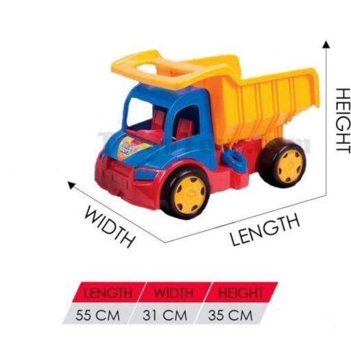 کامیون معدن زرین با قابلیت تحمل وزن تا 120 کیلوگرم - همراه با بیلچه و شنکش