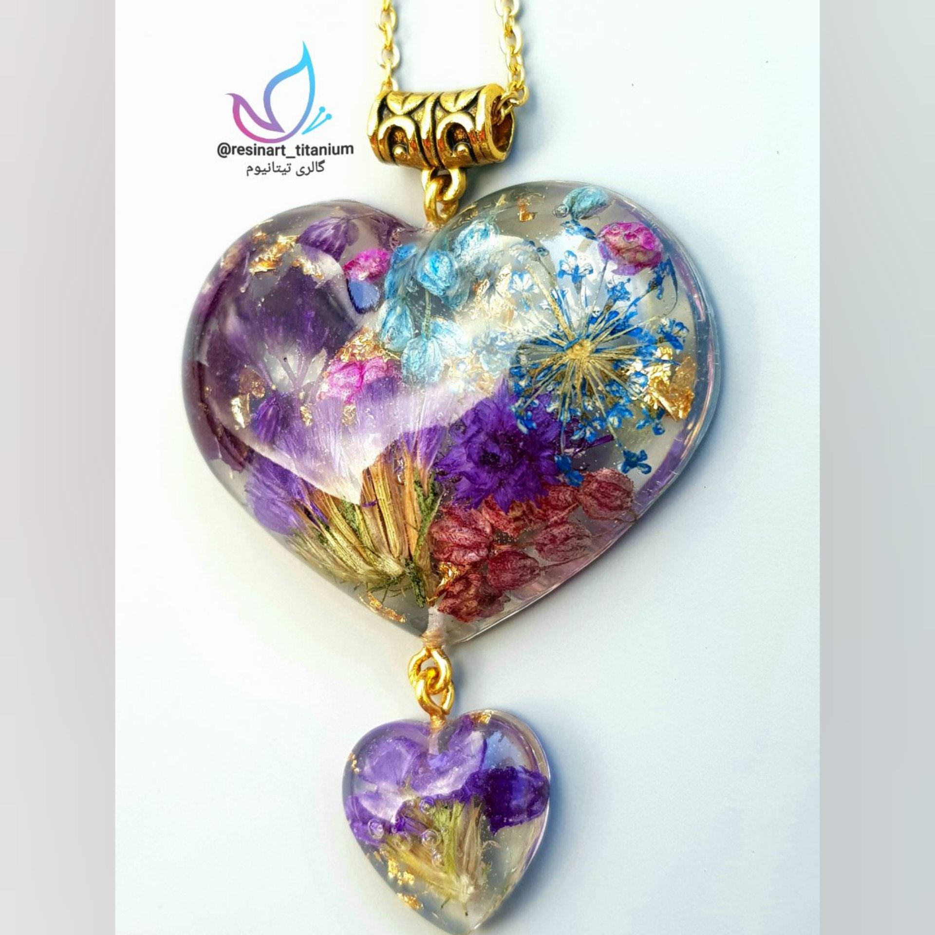 سرویس گلدار طبیعی