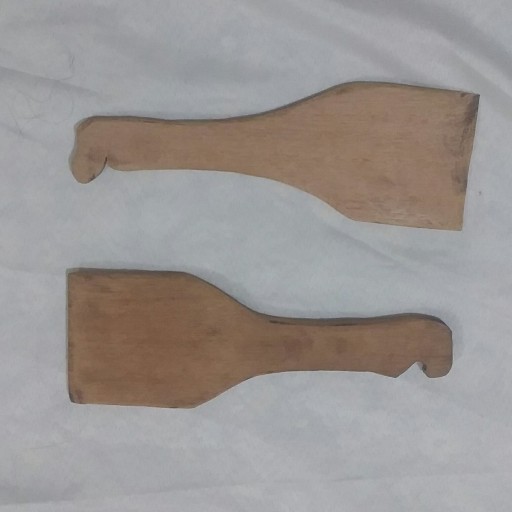 کفگیرهای چوبی سنتی(ساده) مخصوص ظروف تفلون