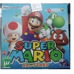 بازی پلی استیشن 1 super mario all stars