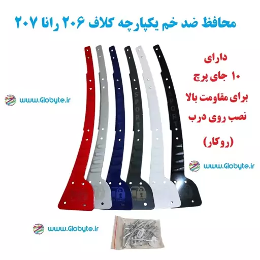 محافظ ضد خم یکپارچه ایمن صنعت (نصب با پیچ یا پرچ لادری)