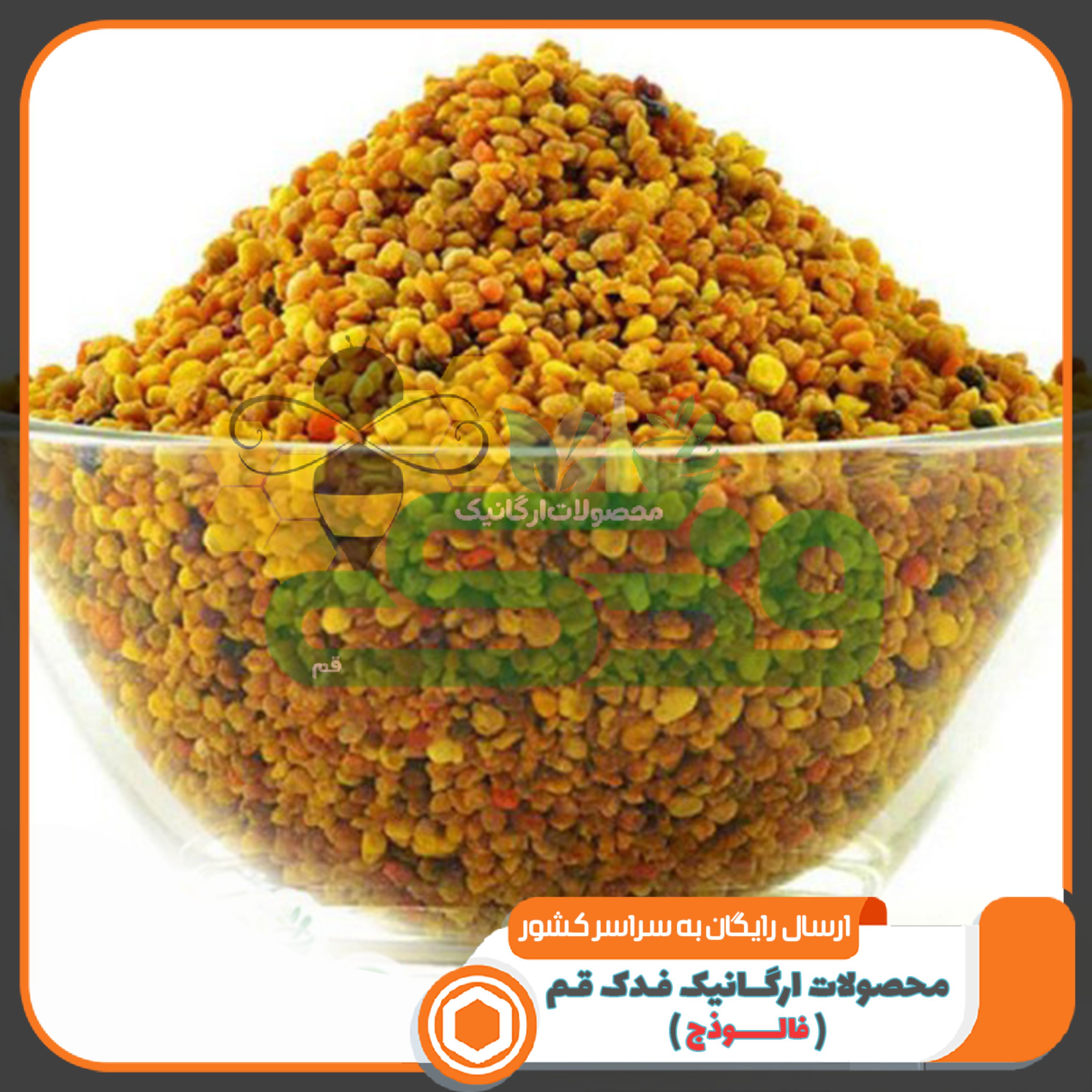گرده گل ایرانی 5ستاره فدک (100گرم)