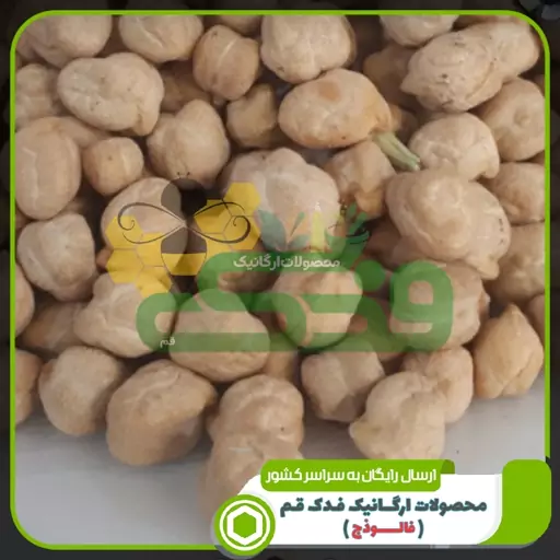 نخود زرد درشت 5ستاره فدک  (فروش ویژه)600گرمی