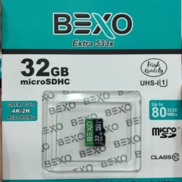 کارت حافظه‌ microSDHC بکسو ظرفیت 32 گیگابایت