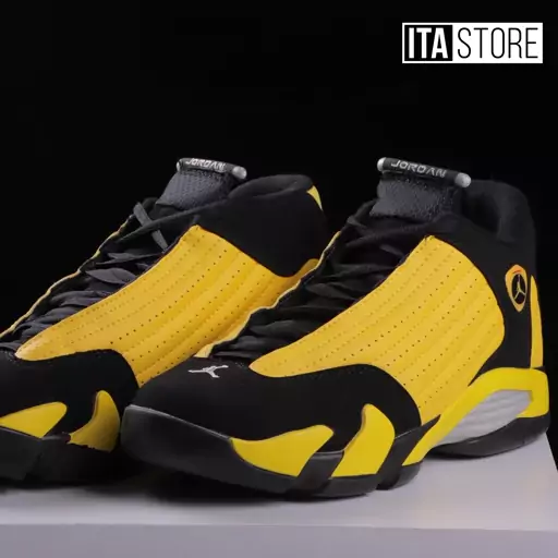 Jordan 14 retro 2024 black and yellow