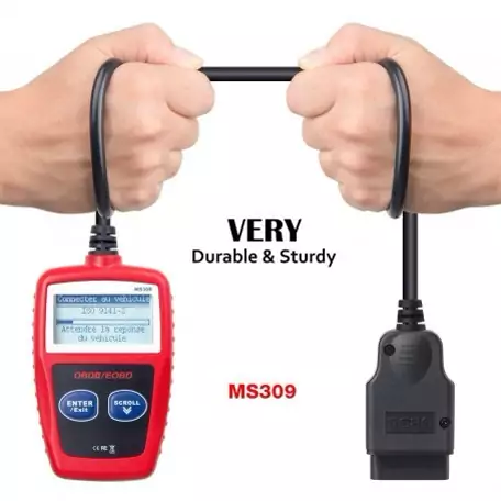 دستگاه دیاگ  عیب یاب حرفه ای خودرو OBD II  OBD2 مدل MS309