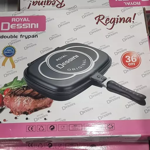 ماهی تابه رژیمی دسینی اصلی با کیفیت اعلا DESSINI سایز 36