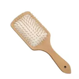 برس چوبی بامبو مستطیلی با کیفیت hair comb