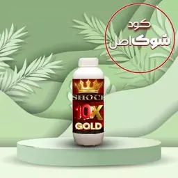 کود ده ایکس گلد ( 10X Gold ) شوک مایع 1 لیتری