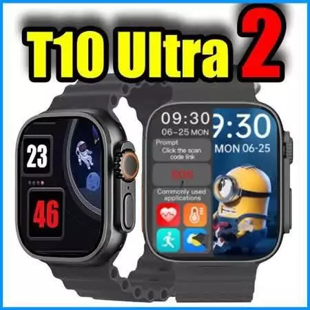 ساعت هوشمند t10 ultra2 دارای قابلیت تماس و پیامک