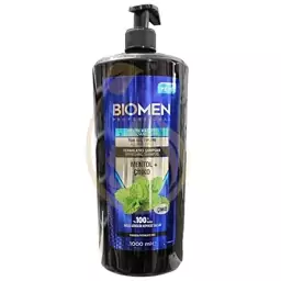 شامپو ضد شوره بیومن BIOMEN حاوی عصاره نعنا 1000 میل