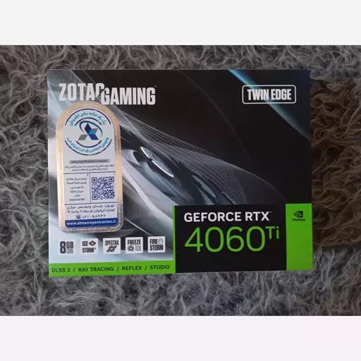 کارت گرافیک زوتک ZOTAC Twin Edge RTX 4060TI 8G