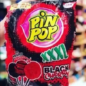 آبنبات پین پاپ pin pop با طعم کولا آدامس دار بزرگ