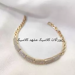 دستبند ژوپینگ زنانه برند ژوپینگ اصلی اصل پر نگین 