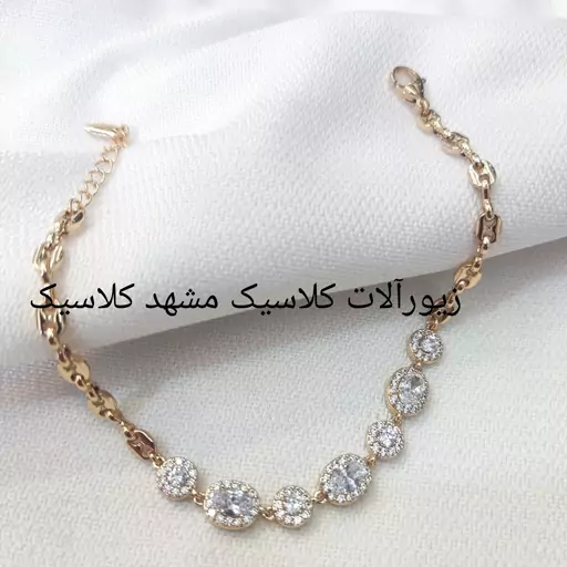 دستبند زنانه برند ژوپینگ اصلی اصل اصل پر نگین خفن خاص