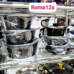 سرویس قابلمه 12تکه رمانتیک هوم roma12s 