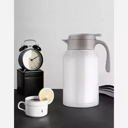 شیائومی فلاسک چای  2 لیتری سفید مدل Xiaomi Sanvcat Stainless Steel