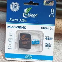 رم میکرو 8 گیگ مدل Vicco man Extra 320x