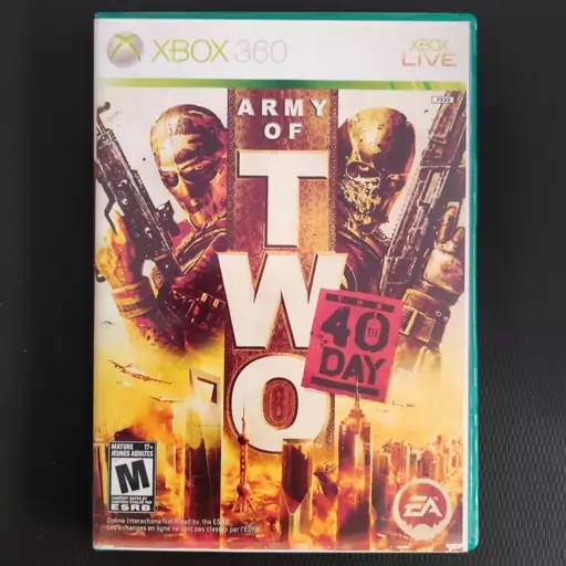 بازی ایکس باکس 360 ARMY OF TWO 40DAY