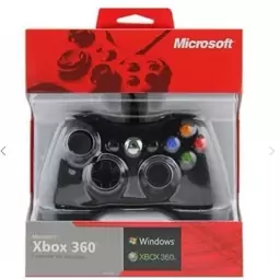 دسته بازی با سیم مدل Xbox 360 برای کامپیوتر و 360