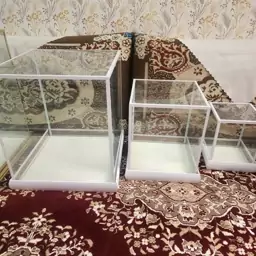 باکس شیشه ای سه تایی