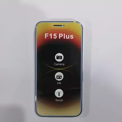 گوشی F15 plus دکمه ای آیفون اف پانزده پلاس 3sim