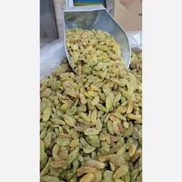 کشمش سبز قلمی ممتاز (درجه1) طبیعی (1000گرمی)