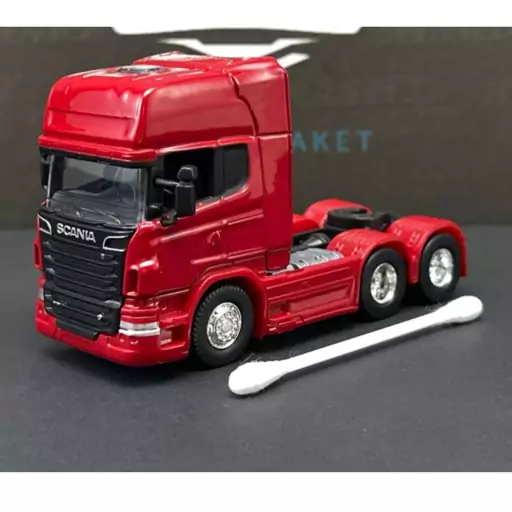 ماشین اسباب بازی اسکانیا قرمز Scania V8 R730