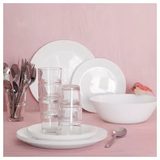 بشقاب میوه خوری ایکیا مدل IKEA OFTAST قطر 19CM