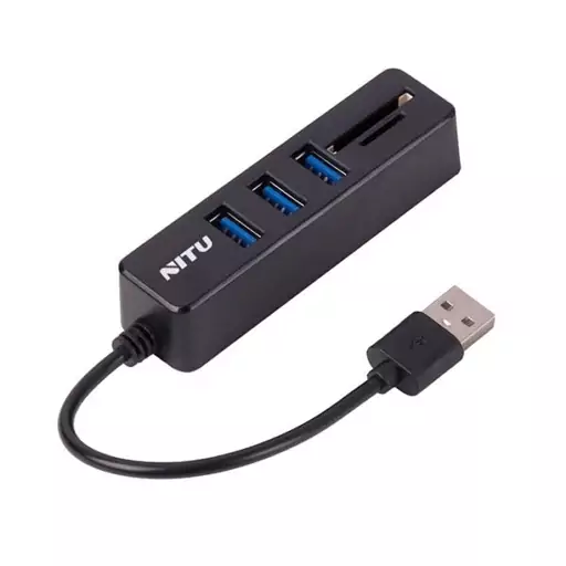 هاب 5 پورت نیتو Nitu NN27 5-in-1 HuB Adapter هاب 5 پورت نیتو Nitu NN27 5-in-1 HuB Adapter