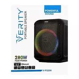 اسپیکر بلوتوثی قابل حمل وریتی مدل Verity V-PS206