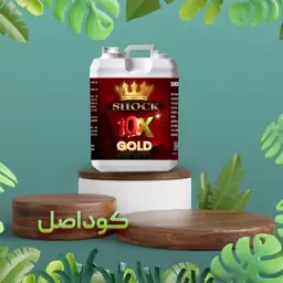 کود ده ایکس گلد ( 10X GOLD ) مایع شوک 5 لیتری