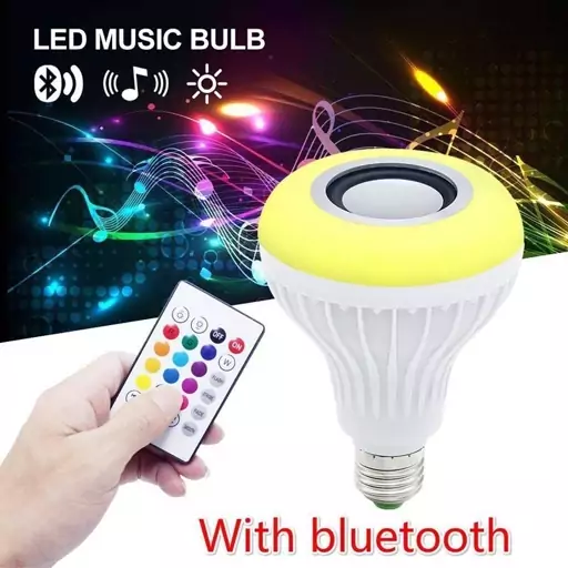 لامپ هوشمند و اسپیکر بلوتوثی LED MUSIC BULB