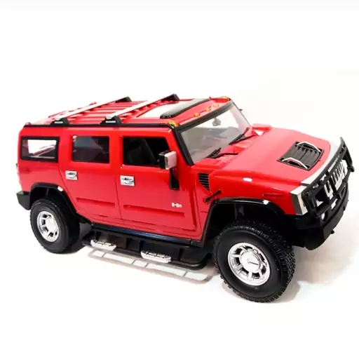 اسباب بازی ماشین کنترلی شارژی جیپ قرمز مدل RC Cars Hummer H2