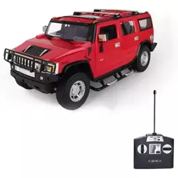 اسباب بازی ماشین کنترلی شارژی جیپ قرمز مدل RC Cars Hummer H2