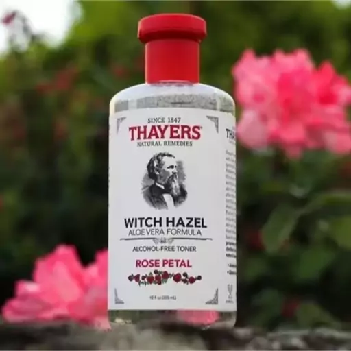 تونر آبرسان حاوی گل رز تایرز مدل رز پتال Thayers