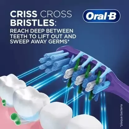 مسواک اورال بی Oral-b مخصوص خانواده 4 عددی 