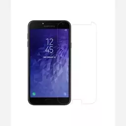 گلس سامسونگ samsung j4 محافظ صفحه نمایش Samsung J4 2018 خشگیر  شفاف بی رنگ شیشه ای جی چهار فور  j400 J400f