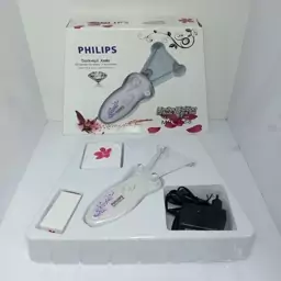 اپیلاتور فیلیپس ساخت هلند اصلی PHILIPS ، موکن فیلیپس هلندی ، پک ماشین اصلاح صورت ، بند انداز صورت و بدن ، پسکرایه