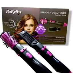 سشوار چرخشی  دو کاره BaByliss  M42E  دو منظوره   1-برس گرد چرخشی روکش سرامیکی   برای حالت دادن به موهای خود که میتونی مو