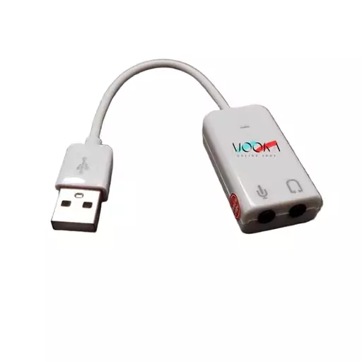 کارت صدا اکسترنال USB سیم دار