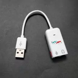 کارت صدا اکسترنال USB سیم دار