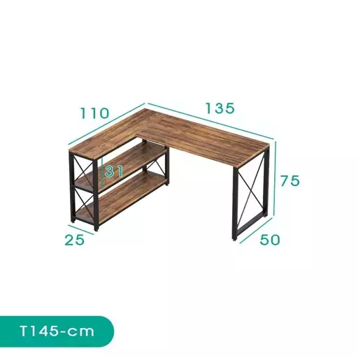 میز تحریر اسمردیس مدل T145